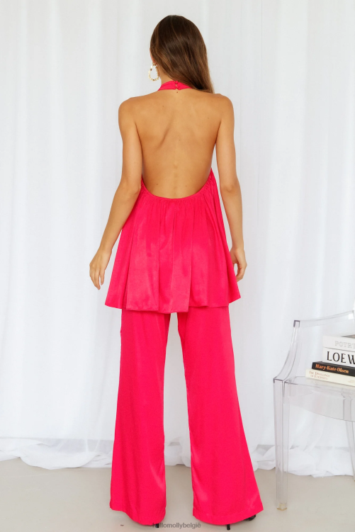 kleding Hello Molly legaal blond setje roze XR2L8465