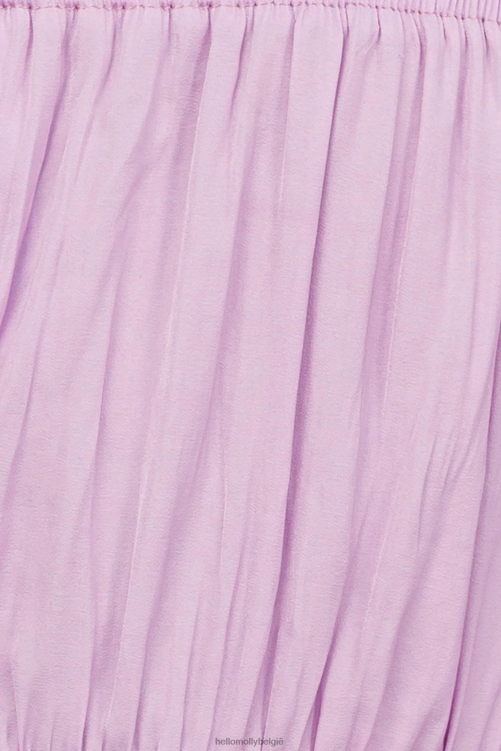 kleding Hello Molly levende pop crop top lila XR2L8488