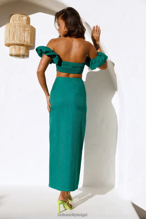 kleding Hello Molly mijn liefde duikgroen XR2L8121