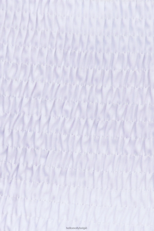 kleding Hello Molly mijn liefdesbrief crop wit XR2L8471