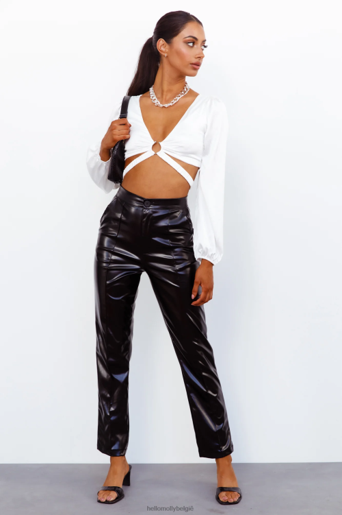 kleding Hello Molly mijn naam roepen, gewas wit XR2L8408