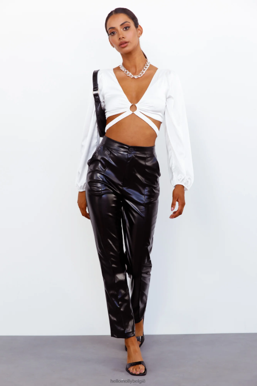 kleding Hello Molly mijn naam roepen, gewas wit XR2L8408