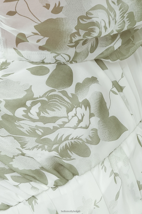 kleding Hello Molly mooie polly croptop groen XR2L8374