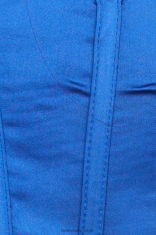 kleding Hello Molly nieuwe regels crop top blauw XR2L8174