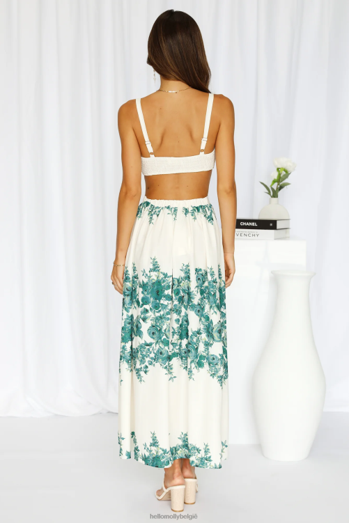 kleding Hello Molly poorten naar de tuingewas groen XR2L8443