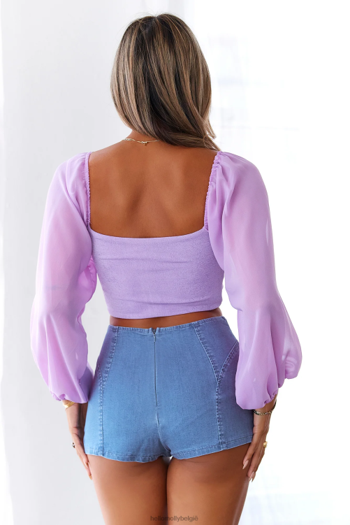 kleding Hello Molly proost op de paarse weekendoogst XR2L8357