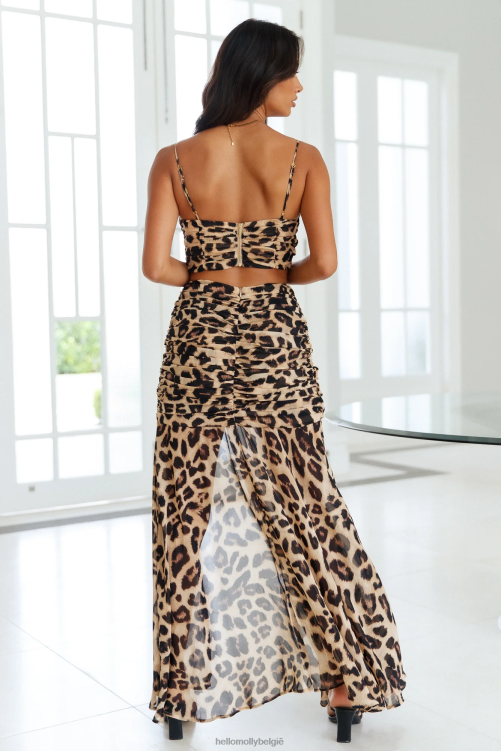 kleding Hello Molly runaway acadia top luipaard XR2L8460