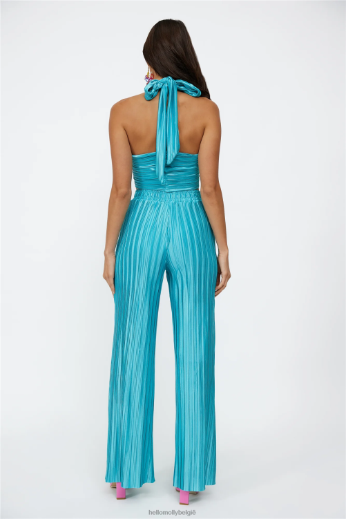 kleding Hello Molly stel hart gewas groenblauw in XR2L8152