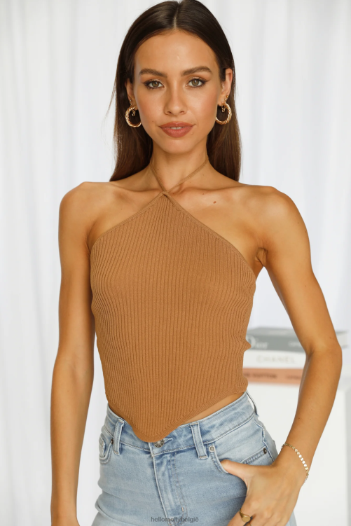 kleding Hello Molly stijgen vanavond gewas bruin XR2L8314