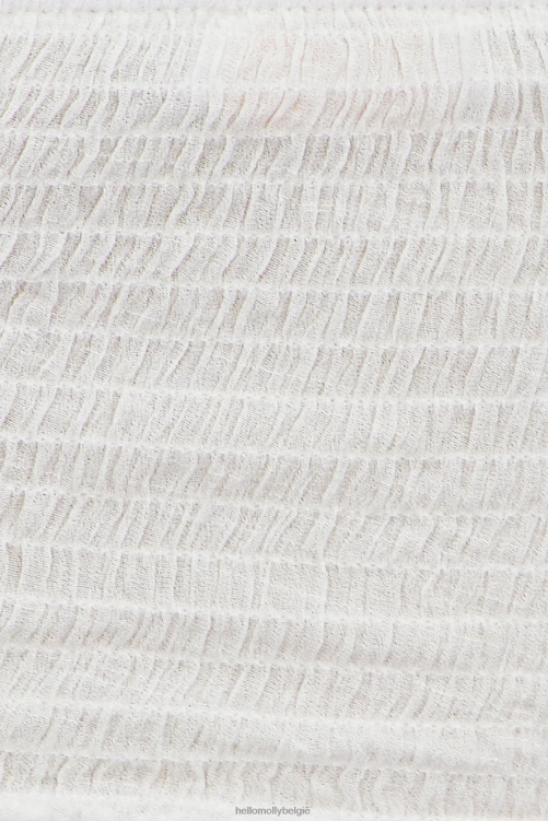 kleding Hello Molly styling dagelijkse krop wit XR2L8472