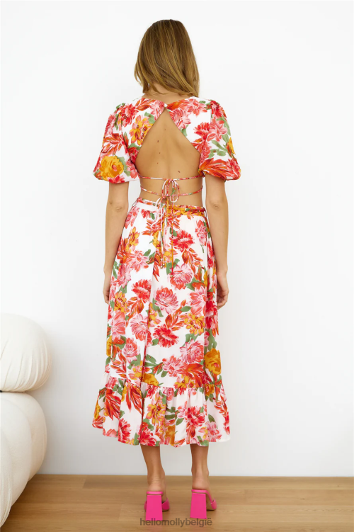 kleding Hello Molly vacay mode crop top roze XR2L8130