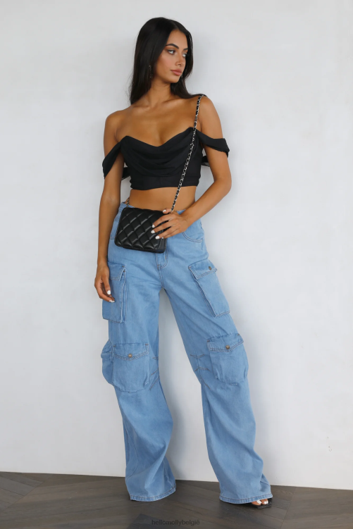 kleding Hello Molly veeg het zorgengewas zwart XR2L8361