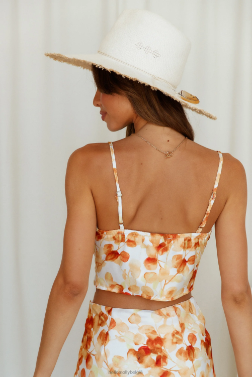 kleding Hello Molly ziet er zo mooi uit oranje XR2L8422