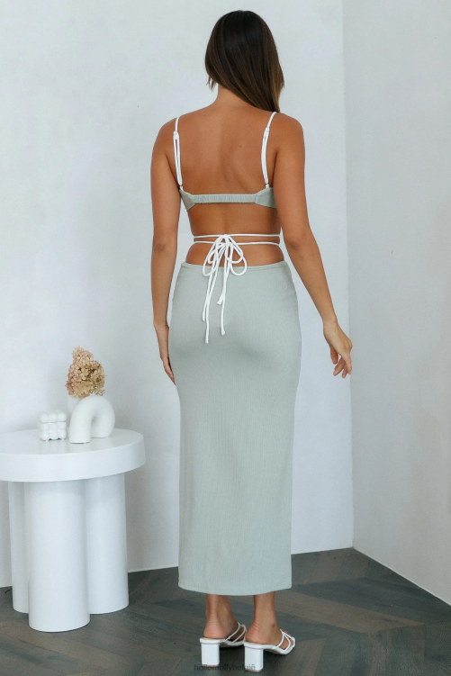 kleding Hello Molly zonlicht bezienswaardigheden gewas groen XR2L8081